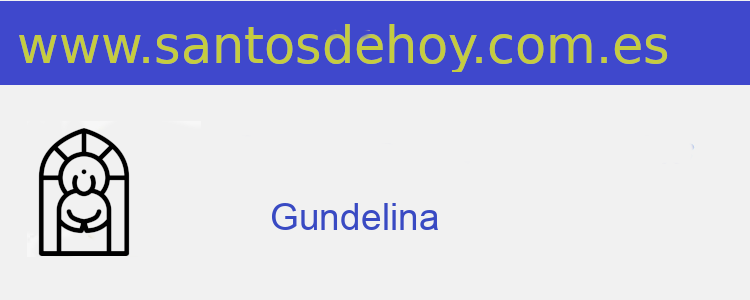 santo de Gundelina